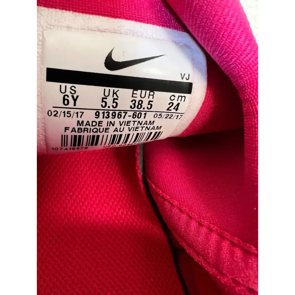 Nike Girls Sneakers Presto Fly (GS) Youth Rush Pink Shoes Size 6Y